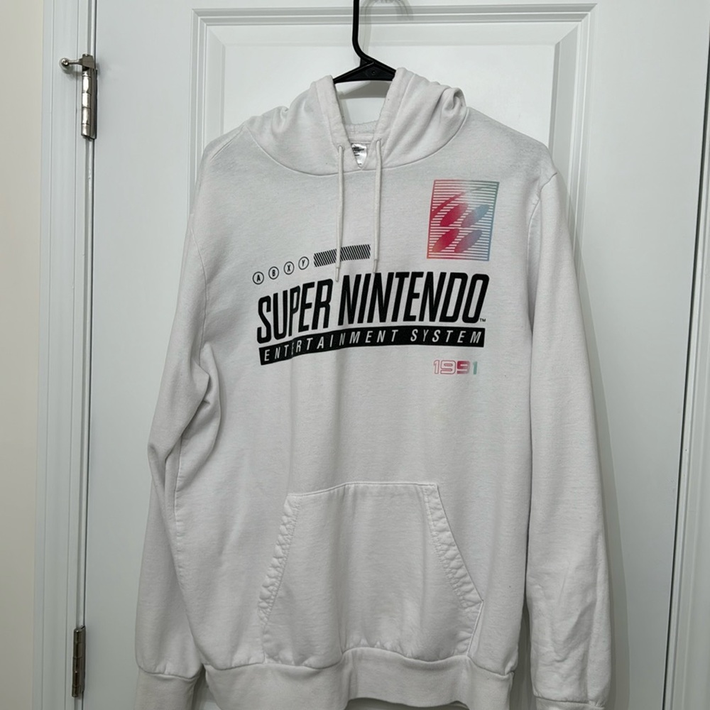 Super Nintendo Retro Hoodie